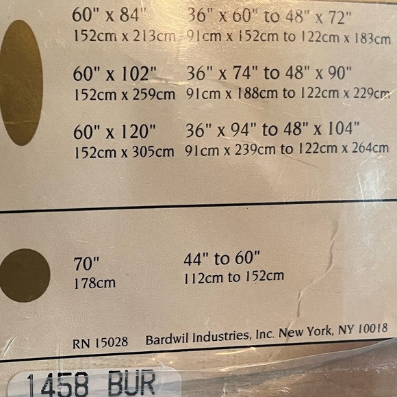 Burgundy Satin Splendor Wrinkle Free Stain Resistant Tablecloth - Picture 7 of 7